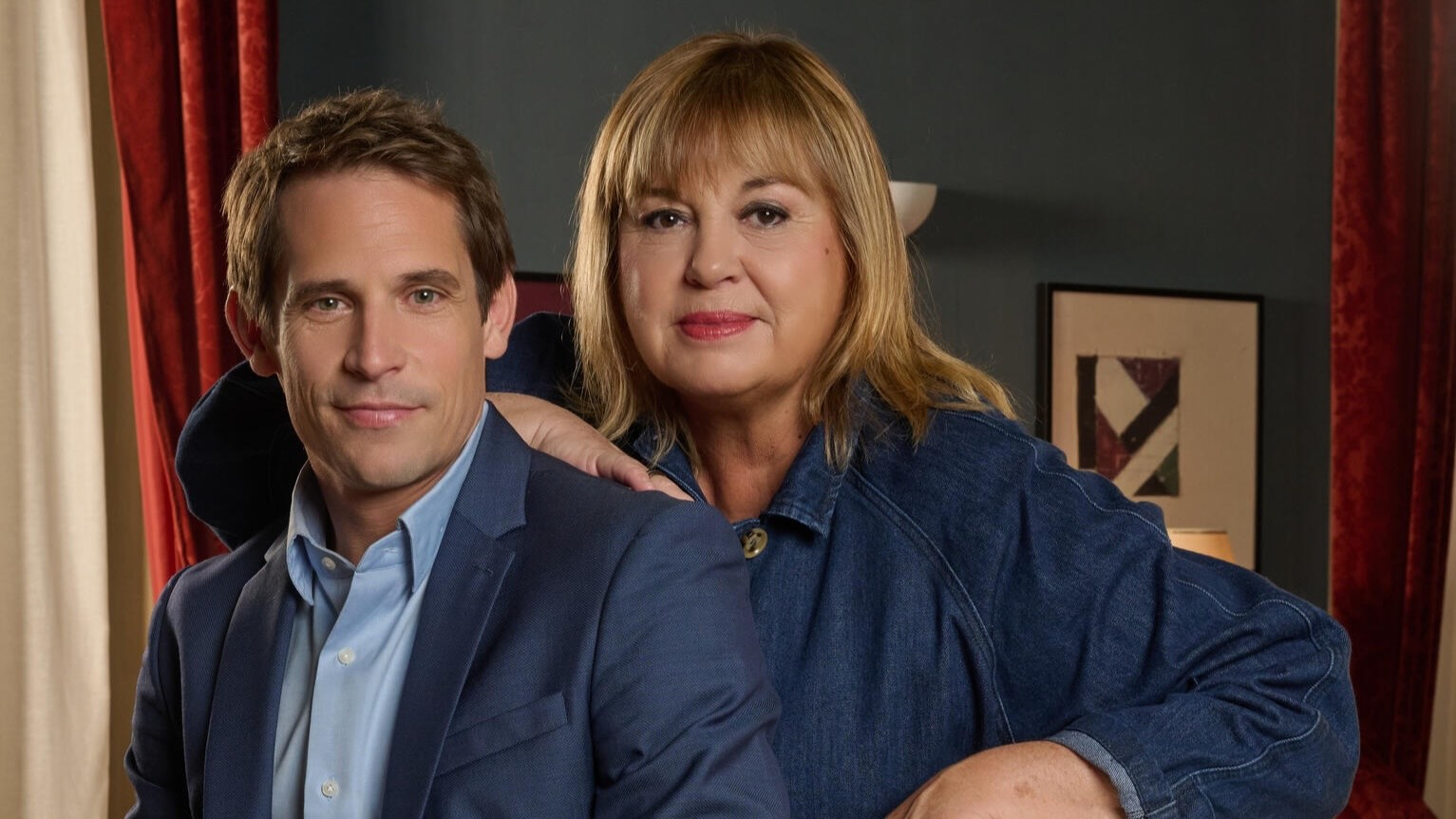 Antoine HAMEL (Boris) Michèle BERNIER (Constance MEYER) - 005